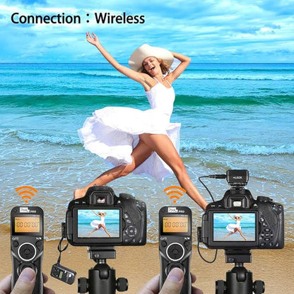 Pixel TW-283 N3 Wireless Shutter Remote Control Tiner Remote Shutter Release for Canon Eos 5D Mark IV 5D 6D 7D Mark 1DX MARKII R5 R6 50D 40D 30D 20D 10D D60 D30 D2000 EOS-1V EOS-3