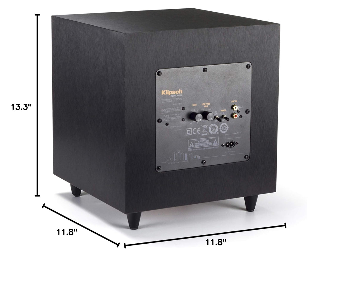 Klipsch Black Reference Theater Pack 5.1 Surround Sound System