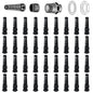 38 Pcs PG7~21 Kit Cable Gland 3-18mm Nylon Strain Relief Spring IP68 PA66