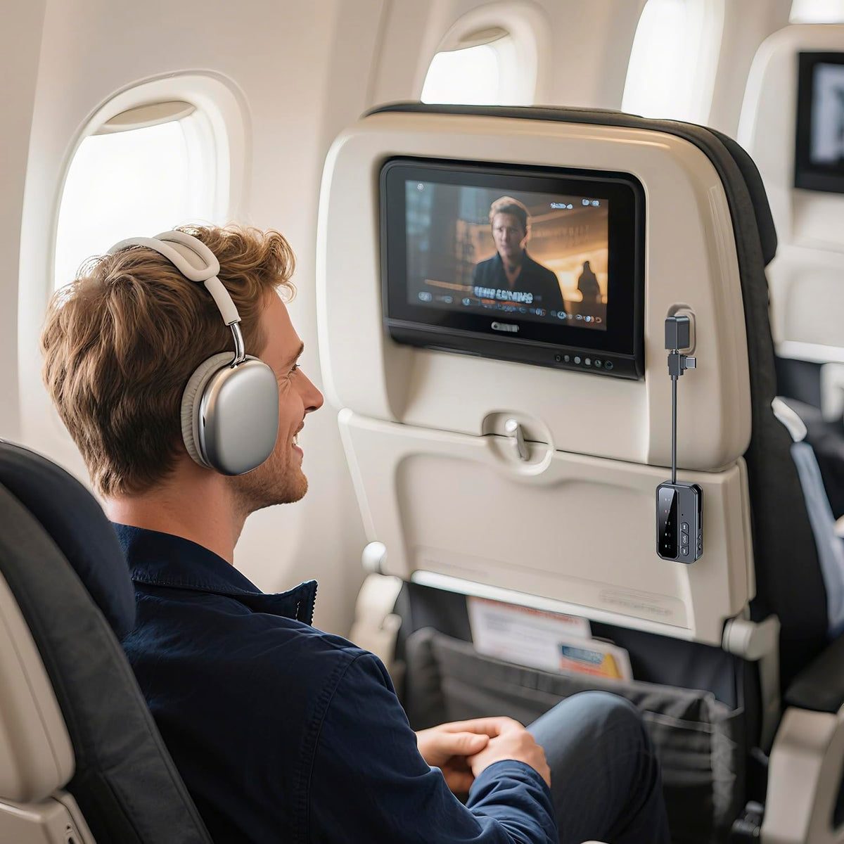 Bluetooth 5.4 Transceiver Pro - Dual Audio Streaming for Airplane/Car/Home
