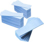 Outus 30 Pieces 2.6 x 0.8 x0.1 Inch Silicone Thermal Pad Reusable CPU SSD Thermal Conductive Silicone Pad Each Thick for Gpu Heatsink CPU Chip Heat Conduction or LED Heat Conduction(Light Blue)