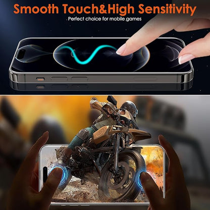 [3 Pack Soft Hydrogel Film Screen Protector for iPhone 15 Pro Max/iPhone 15 Plus, Upgraded Non-breakable Flexible TPU for iPhone 15 Pro Max Screen Protector Film (NOT Glass)