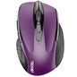TECKNET Wireless Mouse, BT 5.0/2.4G, Silent 4800 DPI 6 Buttons, Purple