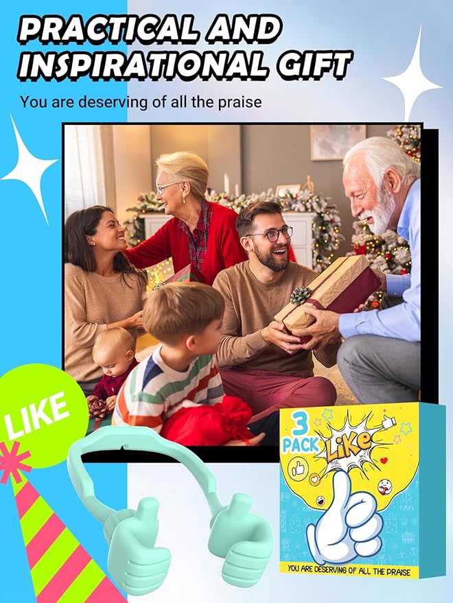 Stocking Stuffers for Teens Boys Mens Adults Gifts Thumbs Up Phone Stand