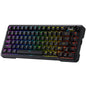 Redragon K673 PRO Wireless 81-Key RGB Gasket Gaming Keyboard, Scroll Knob