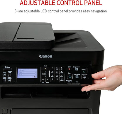 Canon imageCLASS MF264dw II - Monochrome Duplex Wireless Laser Printer, Multifunction with Scanner, Copier, Auto Document Feeder, Mobile Ready, 30 PPM, Black