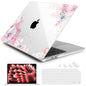 Batianda Case for MacBook Air 15" with M5 M4 M3 M2 Chip, Golden Lotus