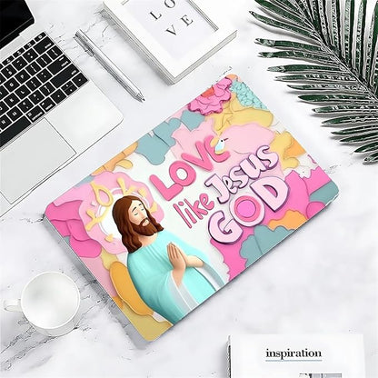 Compatible with MacBook Air 13.3 13.6 Inch Case 2022 2021 2020 2019 Plastic Hard Shell Case Cover,13.6 Air (A2681) M2 2022, Jesus