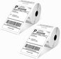 4x6 Thermal Shipping Label, Shipping Address Labels (2 Rolls of 500 4x6 Roll Labels) - Compatible with Nelko, JADENS, beeprt, ASprink, Rollo, Zebra, Omezizy and Other Thermal Printers