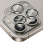Tensea for iPhone 16 Pro/iPhone 16 Pro Max/iPhone 15 Pro/iPhone 15 Pro Max Camera Lens Protector, Metal Aluminum Alloy Tempered Glass Cover Camera Screen Protector Accessories, Case Friendly