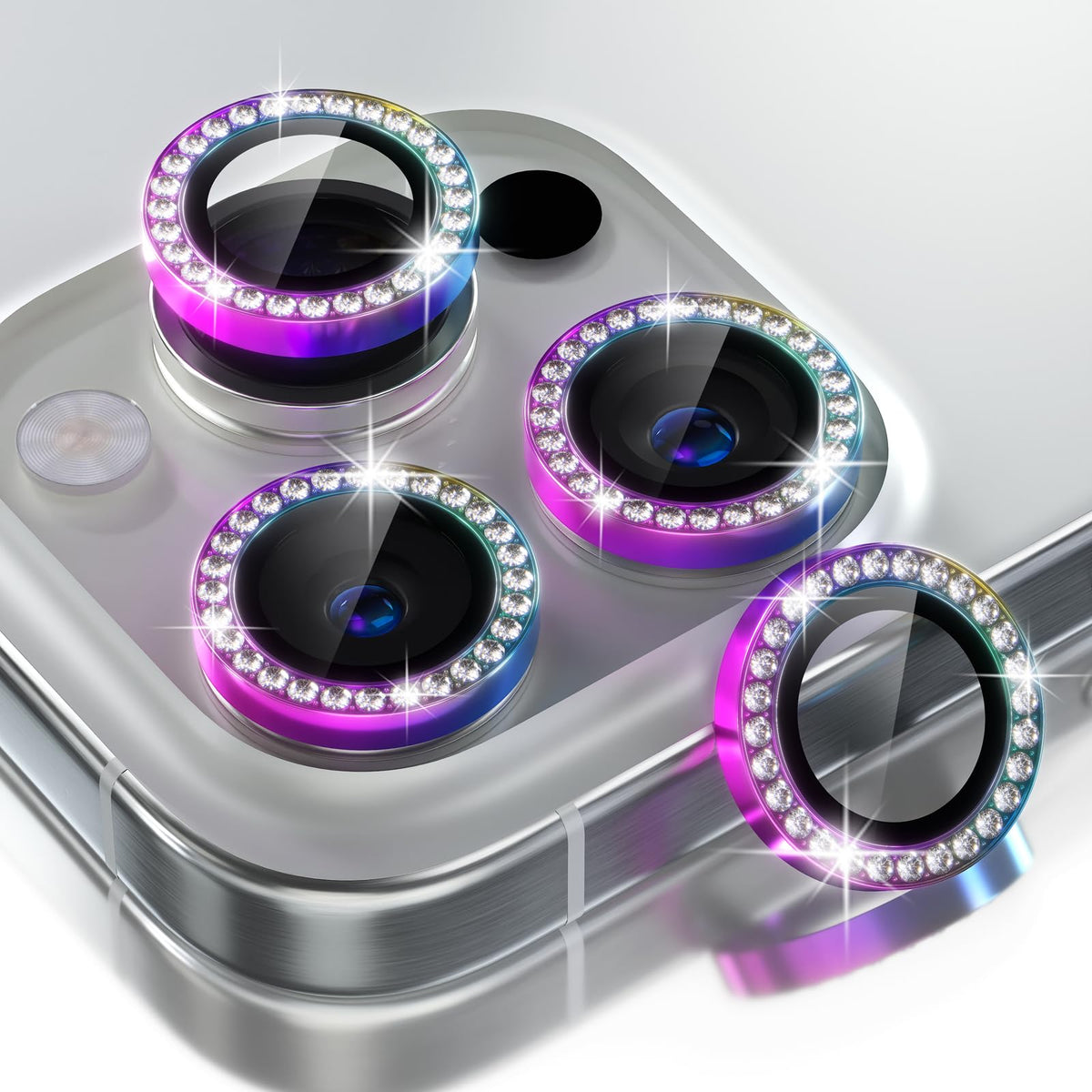 Choiche for iPhone 15 Pro/iPhone 15 Pro Max Camera Lens Protector