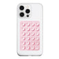 LvShuLiangPin Anteel Silicone Suction Phone Case Mount, Silicon Adhesive Phone Accessory for Smartphones, Hands-Free Mirror Shower Phone Holder for Selfies, Tiktok Videos (Translucent)