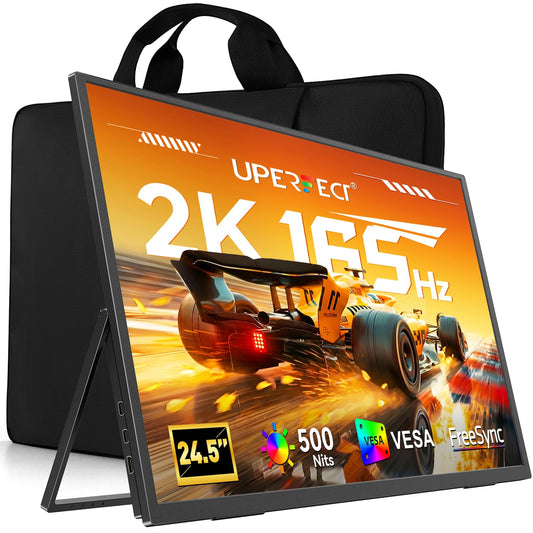 UPERFECT 22" 2K Touchscreen Portable Monitor, 100% DCI-P3 Gaming Monitor