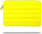 ANECDOTE Laptop Case 15-16 Inch – A Perfect Laptop Sleeve - Compatible with MacBook Air/Pro 15 inch M3 M2 M1 Chip Pro Max 2023-2021 – Fits Well, Made of 100% Nylon with Aesthetic Design (Neon Yellow)