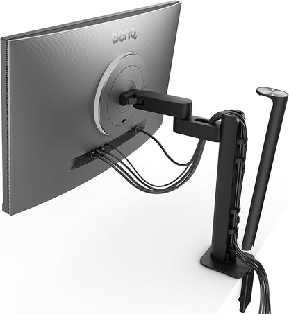 BenQ RD320UA 32” 4K 3840x2160 Programming Monitor with 2000:1 Contrast Ratio, Nano Matte Panel, MoonHalo, 90W USB-C, Coding Modes, Night Hours Protection, Ergonomic Stand, and Eye-Care Technology
