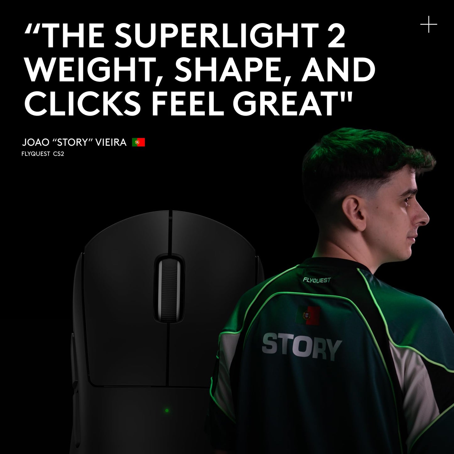 Logitech G PRO X Superlight 2 Wireless Gaming Mouse - Black