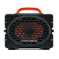 Turtlebox Original Gen 3 Outdoor Bluetooth Speaker, White/Royal Blue