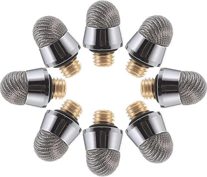 Stylus Tips, 8pcs Mesh Fiber Tips for Touch Screen Devices, High Sensitivity, Soft, no Scratch - Drawing Stylus Accessory
