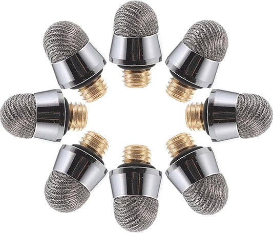 Stylus Tips, 8pcs Mesh Fiber Tips for Touch Screen Devices, High Sensitivity, Soft, no Scratch - Drawing Stylus Accessory