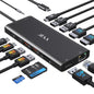 USB C Laptop Docking Station Dual Monitor 14 in 1 USB C Hub Multi Adapter