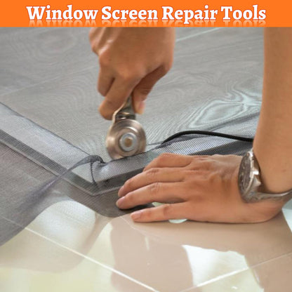 6 in 1 Screen Repair & Replacement Kit, Window Screen Roller Tool Set