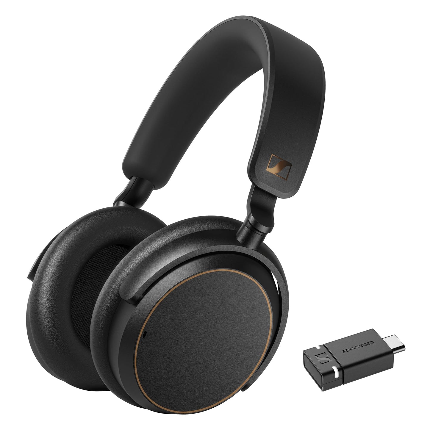 Sennehiser ACCENTUM Wireless Headphones, ANC, 50 Hr Battery, BTD 600 Dongle