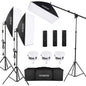Andoer Studio Photography Light kit Softbox Lighting Set with 85W 2800K-5700K Bi-Color Temperature LED Light * 2 + 50x70cm Softbox * 2 + 2M Light Stand * 2 + Remote Control * 2 + Carry Bag * 1
