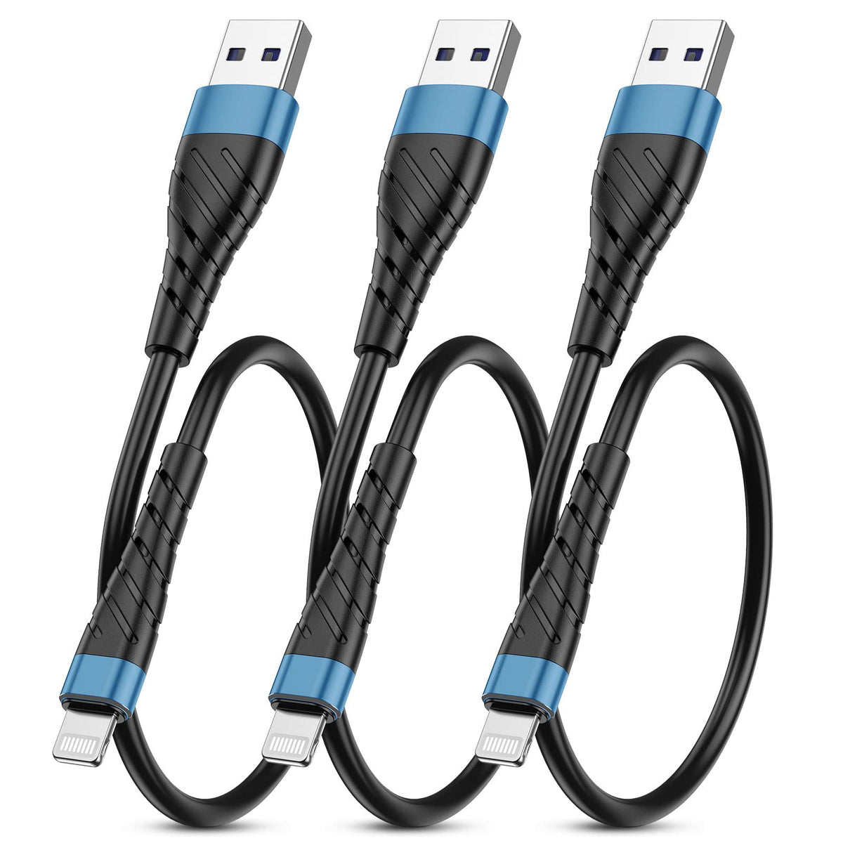 OIITH USB C Cable, USB A to USB C 3A Fast Charging (3FT 3Pack) Phone USB Type-C Charge Cable Android Charge Cord USB C Charger Cable for iPhone 15 Plus/Pro/Pro Max/Samsung/Pad/Laptop/LG/-Red
