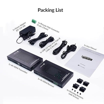 AV Access USB KVM Extender 4K 230FT