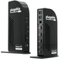 Plugable USB-C Triple Monitor Docking Station, 13-in-1, 100W Charging