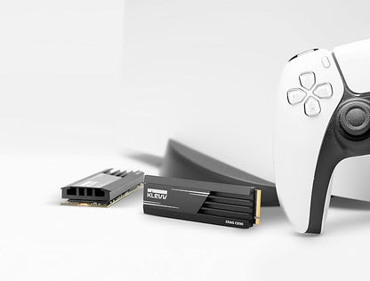 KLEVV CRAS C930 1TB M.2 2280 NVMe PCIe Gen4x4 Internal Gaming SSD Aluminium Heatsink Included, Compatible with PS5, up to 7400MB/s with DRAM Cache (K01TBM2SP0-C93)