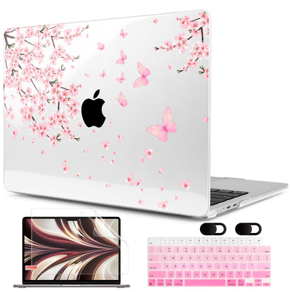MEEgoodo Case for M5/M4/M3/M2 MacBook Air 13 inch Case 2026 2025 2024 2022, Fit Model A3449/A3240/A3113/A2681, Laptop Hard Shell Compatible with MacBook Air 13.6-inch, Composition Book Purple