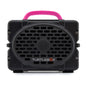 Turtlebox Original Gen 3: Portable Outdoor Bluetooth Speaker – Ultra-Loud (120dB), Waterproof (IP67), Rugged, Impact-Resistant, 3-Day Battery | Party Mode: Unlimited Pairing Stereo, Gray/Hot Pink