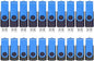 ABLAZE Flash Drives 2GB 20 Pack, USB 2.0 Thumb Drive Bulk with Lanyards Swivel Memory Stick U Disk 2GB Pendrive USB Pack (Blue)