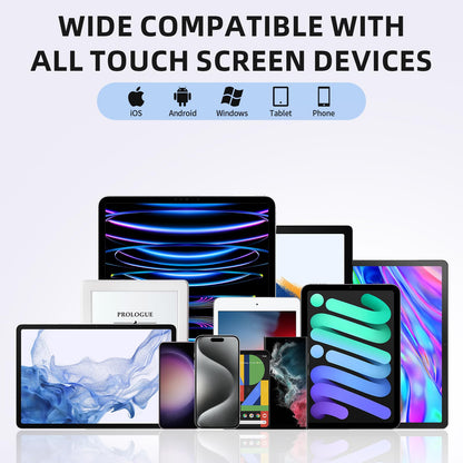 Stylus Pen for Touchscreen 10Pcs, 2-in-1 High Sensitivity & Precision Stylists pens, Stylus Pen for iPad/iPhone/Samsung/Android Tablets and Universal Capacitive Touch Screen (Colorful)
