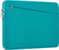 Laptop Sleeve Bag 15.6 inch, Durable Computer Carrying Bag Protective Case Briefcase Handbag with Front Pocket, Slim Laptop Case Cover for 15.6 Inch HP, Dell, Lenovo, Asus, Notebook, Light Blue