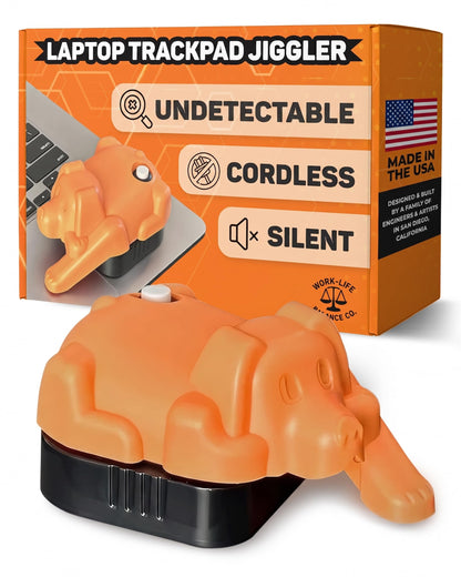 Trackpad Mouse Jiggler Device, Silent, Cordless Undetectable Mouse Mover