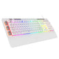 Redragon K512 RGB Membrane Gaming Keyboard, 6 Macro Keys & Easy Media Wheel