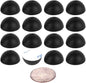 Hudson Hi-Fi Speaker Isolation Feet (4-Pack, 1") – Adhesive Silicone Anti-Vibration Pads for Speakers, Turntables, Subwoofers & Amplifiers, Supports 5-13 lbs Per Pad