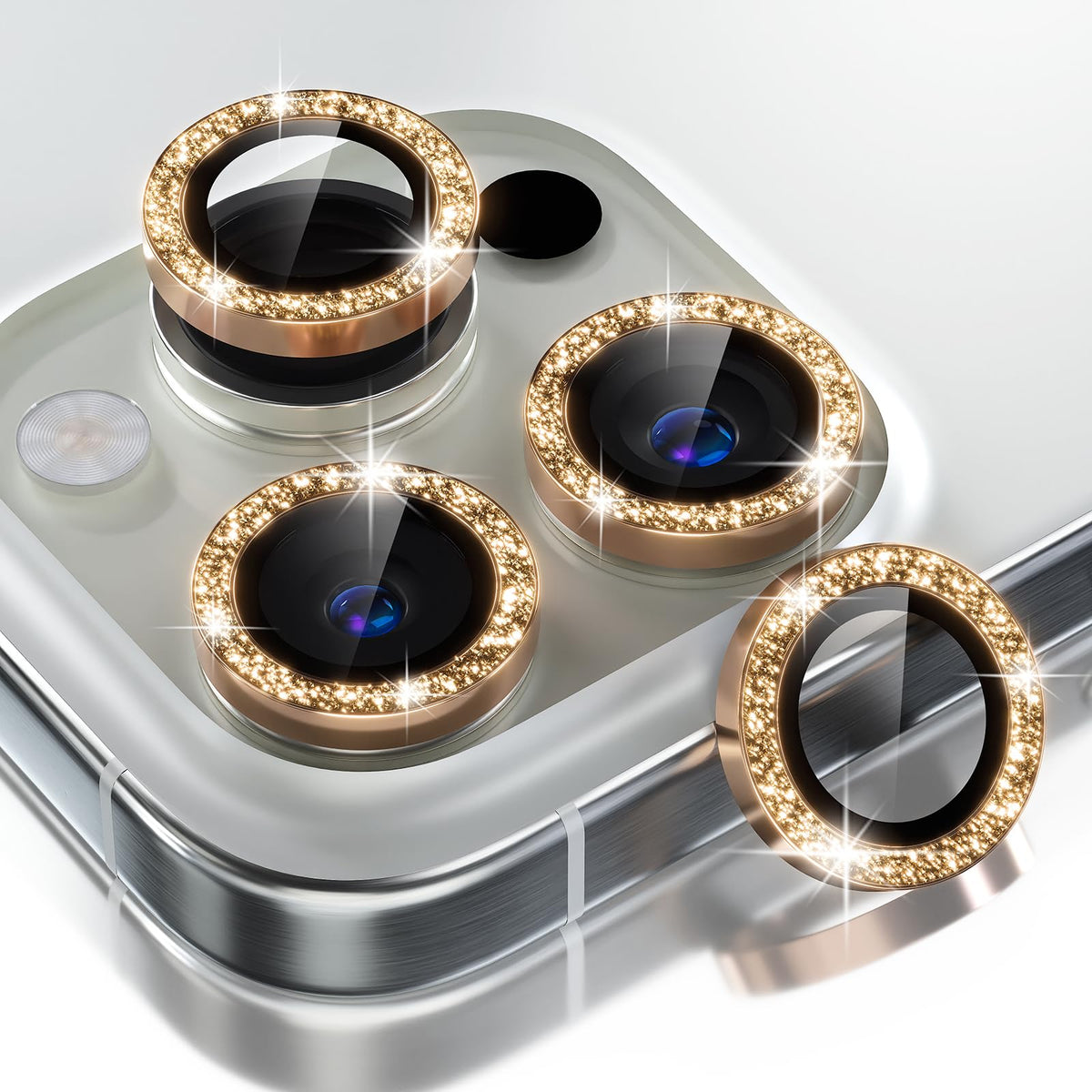 Choiche for iPhone 15 Pro/iPhone 15 Pro Max Camera Lens Protector