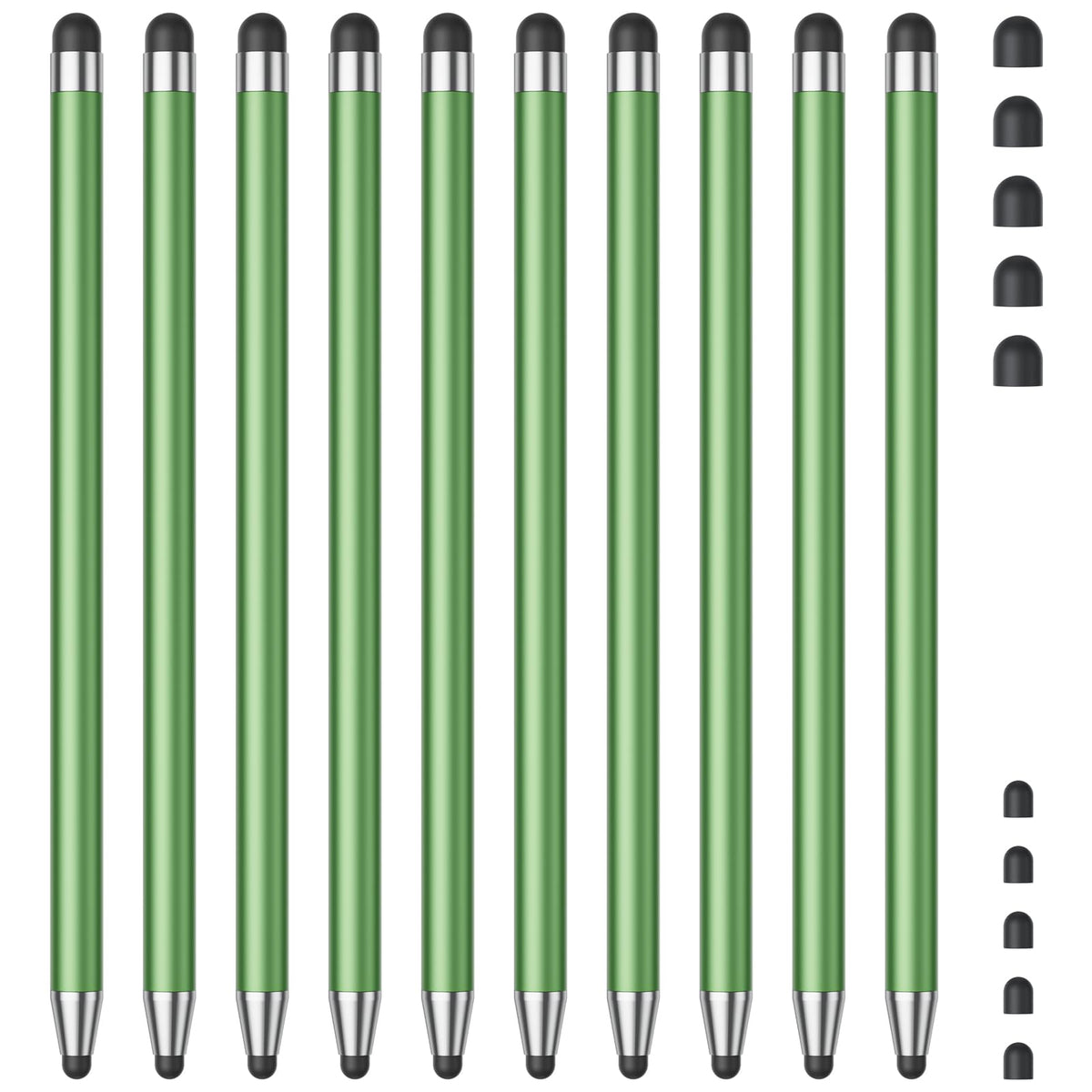 Stylus (10Pcs), Stylus Pen for Touchscreen, High Precision and Sensitivity Stylus Pen for Android Smartphone and Tablets, Compatible with Capacitive Touch Screen (Watermelon red)