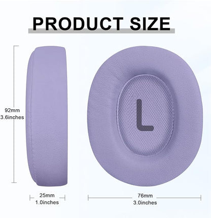 Replacement Ear Pads for JBL Tune 700(700BT)/710(710BT)/720(720BT)/750(750BT,750BTNC)/760(760NC)/770(770NC) Headphones, Headset Ear Cushions, Headset Earpads, Ear Cups Cover (Purple)