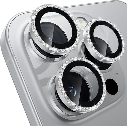 WSKEN for iPhone 16 Pro/iPhone 16 Pro Max Camera Lens Protector - [Original Shooting Model] Shatterproof Ultra HD Tempered Metal Glass Camera Screen Protector Cover Film Accessories