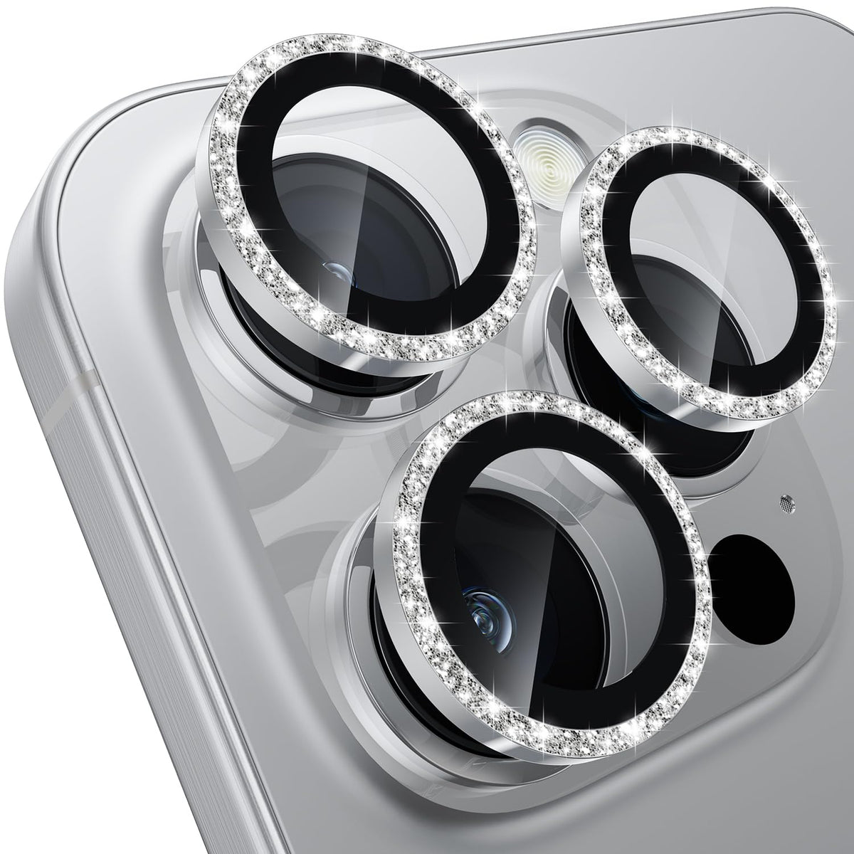 WSKEN for iPhone 16 Pro/iPhone 16 Pro Max Camera Lens Protector