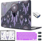 CISSOOK Compatible with MacBook Air 13.6 inch Case 2025 2024 2023 2022 Release A3240 M4 A3113 M3 A2681 M2, Plastic Hard Shell Case & Keyboard Cover & Screen Protector, Dream Catcher