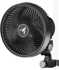 AC Infinity CLOUDRAY S9, Grow Tent Clip Fan 9” with Redesigned Long-Life EC Motor, Custom 10 Dynamic Wind Speeds and 10-Level Oscillation, Weatherproof IP-54, for Hydroponics Circulation Cooling