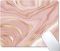 Gold Marble Mouse Pad, Stripes Pattern Mousepad for Design, Anti-Slip Rubber Base Wireless Mouse Pads for Laptop