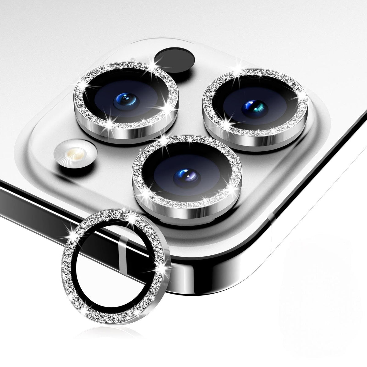 Wumigoo Camera Lens Protector for iPhone 16 Pro Max/16 Pro- Natural