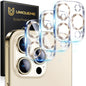 UniqueMe for iPhone 13 6.1"/13 Mini 5.4" Camera Lens Protector-Black Circle