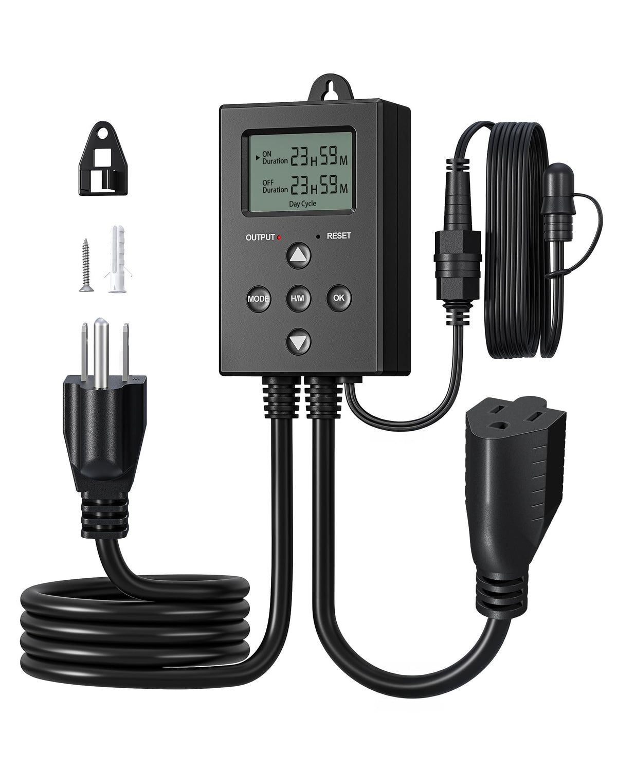 DEWENWILS Timer Outlet Short Period Repeat Cycle Intermittent Digital Timer